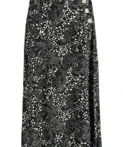 Khujo HEPKE - Gonna A Campana - Schwarz-weiß Gemustert, Donna -Offerte khujo Negozio 00494667dfbe4eae8cd41d7f578ad1c3