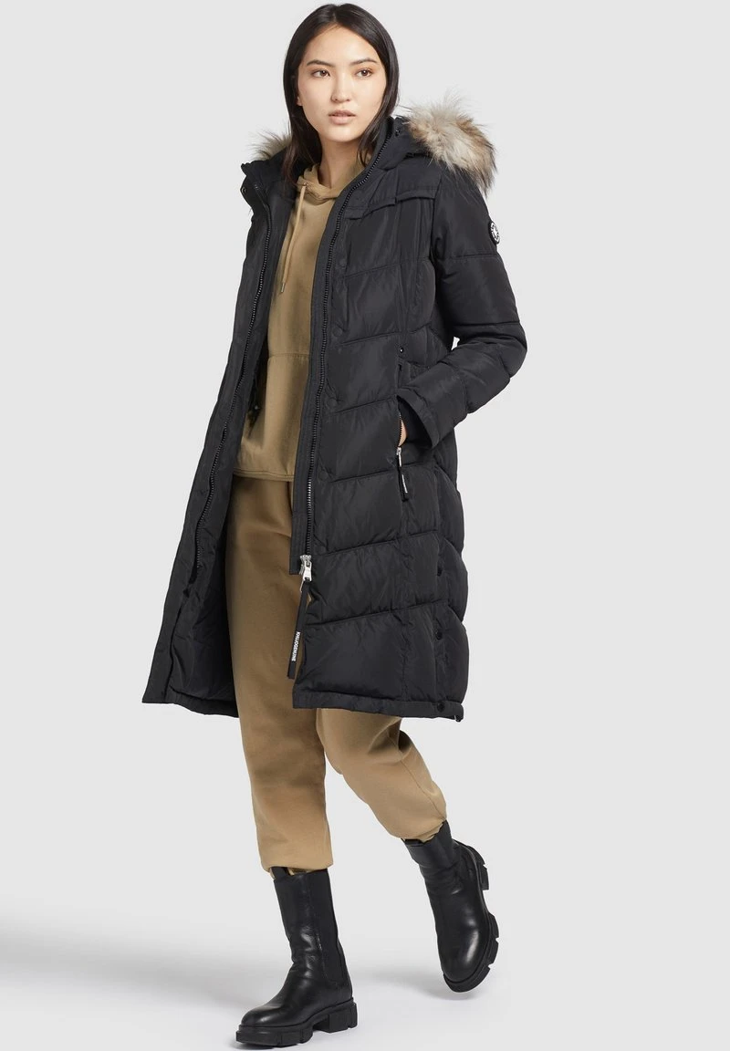 Khujo LUBECK LONG - Cappotto Invernale - Schwarz, Donna 7 Khujo LUBECK LONG - Cappotto Invernale - Schwarz, Donna - immagine 5