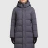 Khujo CORINNA MATT - Cappotto Invernale - Grau, Donna -Offerte khujo Negozio 0116bd1b817e4ecdb3361d37652975af