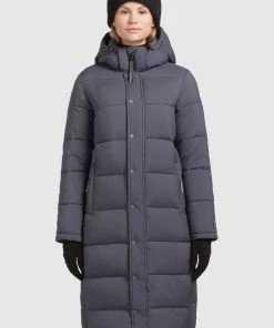 Khujo CORINNA MATT - Cappotto Invernale - Grau, Donna