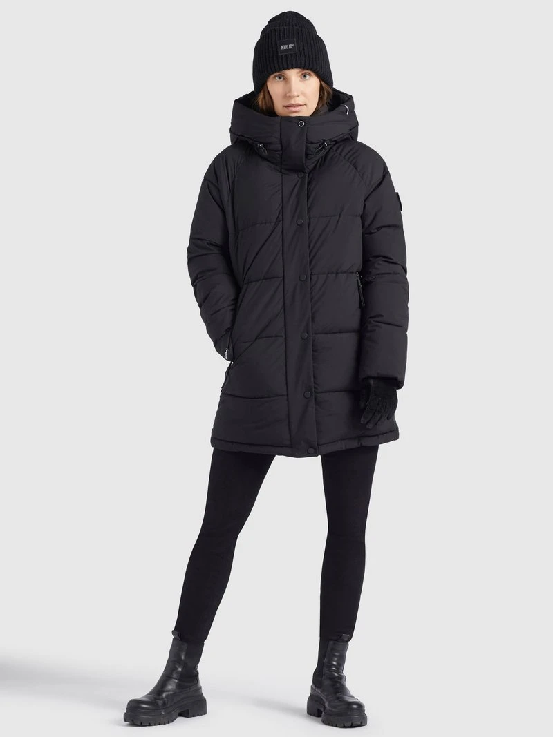 Khujo DORASI - Cappotto Invernale - Schwarz, Donna 6 Khujo DORASI - Cappotto Invernale - Schwarz, Donna - immagine 4