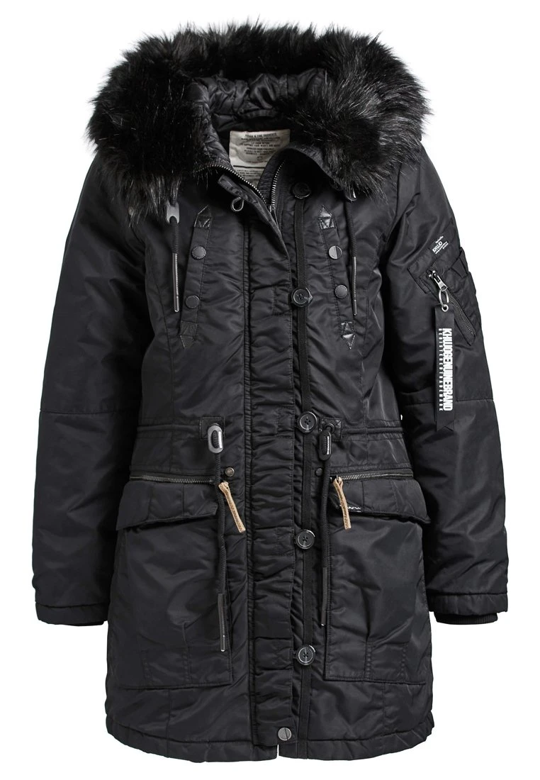 Khujo LORENE - Cappotto Invernale - Black, Donna 10 Khujo LORENE - Cappotto Invernale - Black, Donna - immagine 8