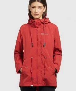 Khujo CAIMA - Parka - Rot, Donna
