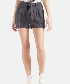 Khujo INDIRA - Shorts - Grau Gewaschen, Donna -Offerte khujo Negozio 04816f65641c494683ac085f9a103761