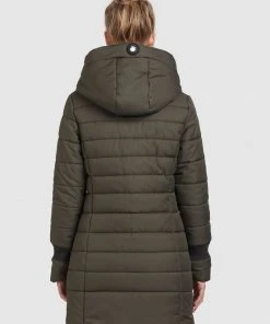 Khujo CONSTANZE STRUCTURED - Cappotto Invernale - Dunkeloliv, Donna 13 Khujo CONSTANZE STRUCTURED - Cappotto Invernale - Dunkeloliv, Donna -Offerte khujo Negozio 04f5ffda56ed4af4a28ac9f9c5c20743