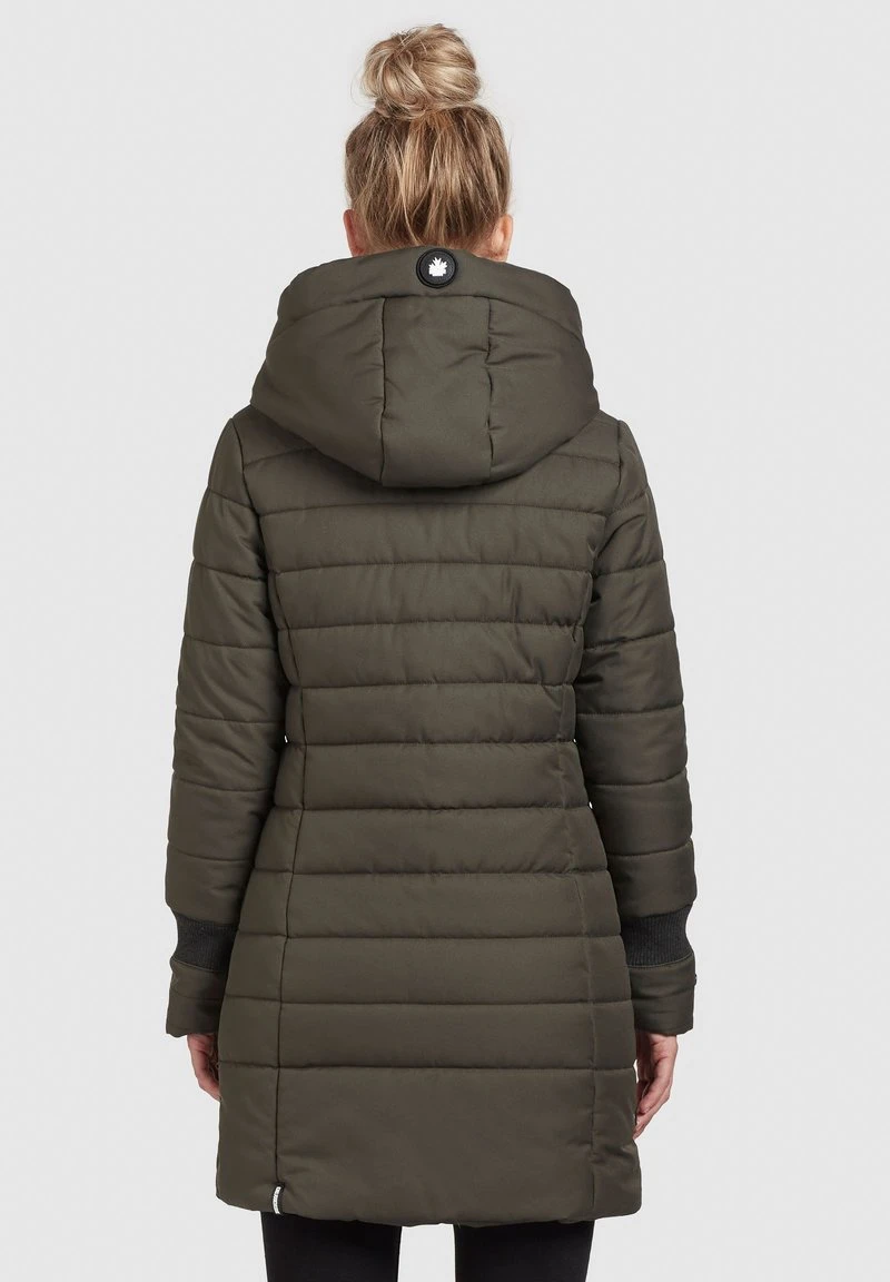 Khujo CONSTANZE STRUCTURED - Cappotto Invernale - Dunkeloliv, Donna 5 Khujo CONSTANZE STRUCTURED - Cappotto Invernale - Dunkeloliv, Donna - immagine 3
