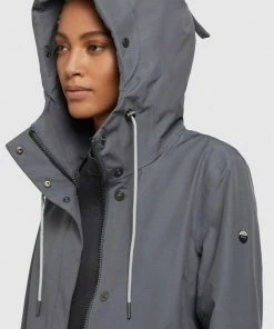 Khujo ARTISA - Parka - Graublau, Donna -Offerte khujo Negozio 0572f0eccb09490ab1b6b99b8aa8357c