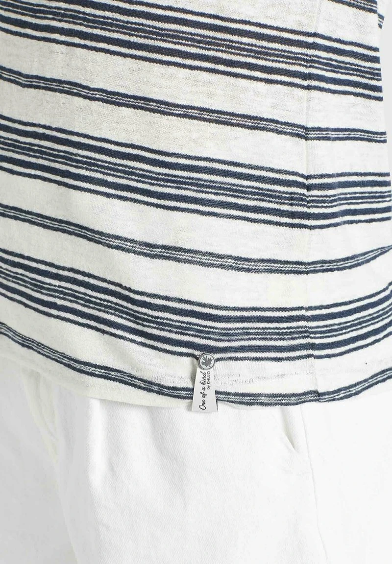 Khujo PERGOLA - T-shirt Basic - Naturweiß-dunkelblau Gestreift, Donna 11 Khujo PERGOLA - T-shirt Basic - Naturweiß-dunkelblau Gestreift, Donna - immagine 9