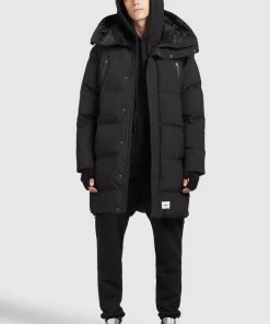 Khujo SASHA - Cappotto Invernale - Schwarz, Uomo -Offerte khujo Negozio 072126cac62344bcba952c622f698a75