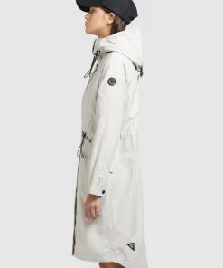 Khujo MARNIA - Parka - Hellgrau, Donna -Offerte khujo Negozio 073b391c5b1c42ab88800b5780b985e6