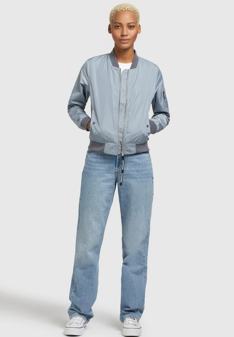 Khujo STENCE - Giubbotto Bomber - Blaugrau Hell, Donna 8 Khujo STENCE - Giubbotto Bomber - Blaugrau Hell, Donna - immagine 6