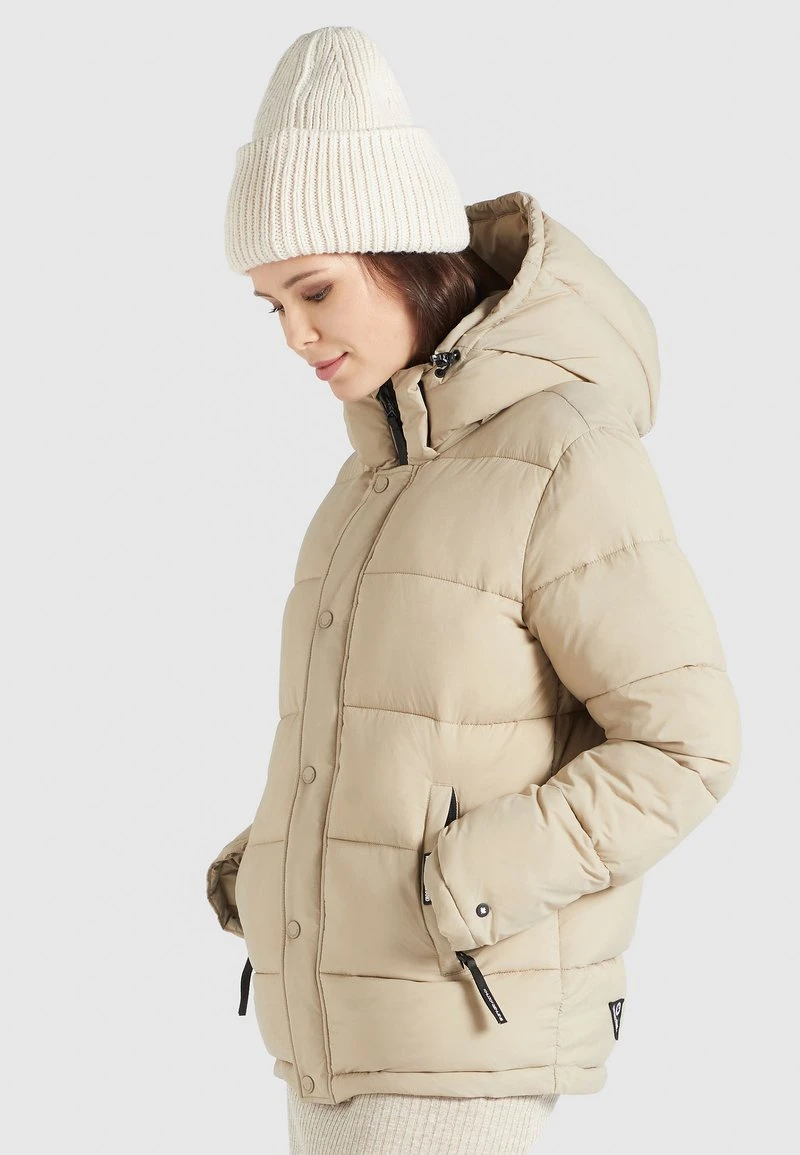 Khujo GERDA MATT - Giacca Invernale - Beige, Donna 7 Khujo GERDA MATT - Giacca Invernale - Beige, Donna - immagine 5