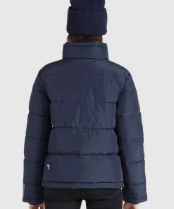 Khujo TUBA - Giacca Invernale - Dunkelblau, Donna -Offerte khujo Negozio 08a28fe9d00e4285a91cbc1430063b40