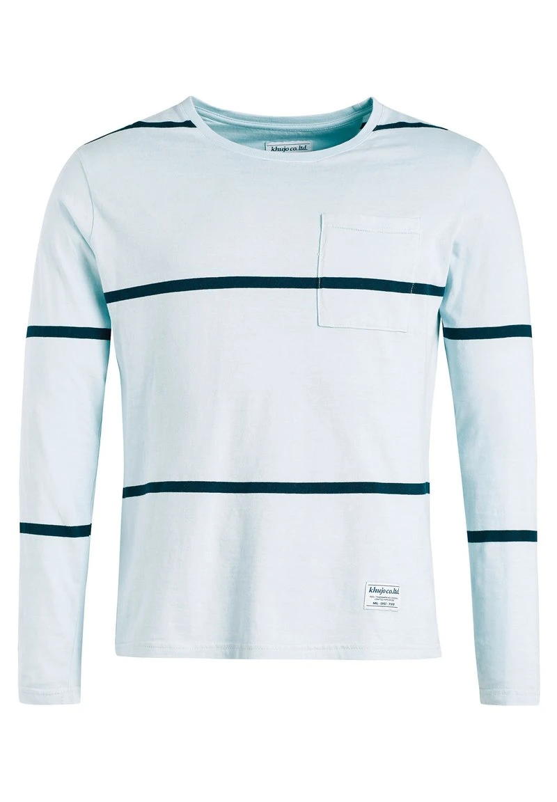 Khujo LUCIAN - Maglietta A Manica Lunga - Light Blue, Uomo 9 Khujo LUCIAN - Maglietta A Manica Lunga - Light Blue, Uomo - immagine 7