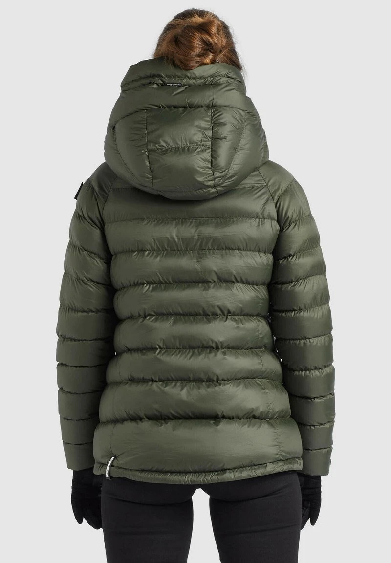 Khujo SANTA SHINE - Giacca Invernale - Dunkeloliv, Donna 5 Khujo SANTA SHINE - Giacca Invernale - Dunkeloliv, Donna - immagine 3