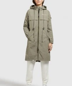 Khujo VOYA - Parka - Graugrün, Donna
