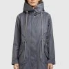 Khujo ONDA2 - Parka - Graublau, Donna -Offerte khujo Negozio 0a29df4566c74add9a88e66b53f774f5