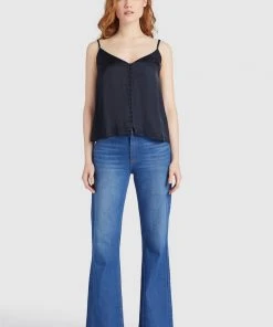 Khujo SUGAR - Camicetta - Dark Blue, Donna -Offerte khujo Negozio 0ad4dd3f2db54abf9c3bc2d6c962f0ef