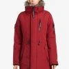 Khujo LIZIE - Cappotto Invernale - Red, Donna