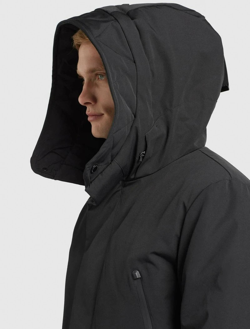 Khujo DANCER - Cappotto Invernale - Schwarz, Uomo 6 Khujo DANCER - Cappotto Invernale - Schwarz, Uomo - immagine 4