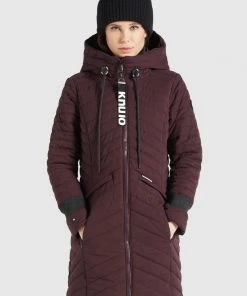 Khujo TOOTS PEACHED - Cappotto Invernale - Weinrot, Donna -Offerte khujo Negozio 0c9c943719314441ab2ca5887d8e1893