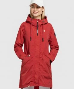 Khujo GAMES - Parka - Rot, Donna