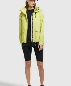 Khujo BLAIR - Giacca Da Mezza Stagione - Giftgrün, Donna -Offerte khujo Negozio 0d863f926ca64b77927d7fc99f065efc