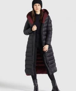 Khujo DIWANA - Cappotto Invernale - Schwarz, Donna