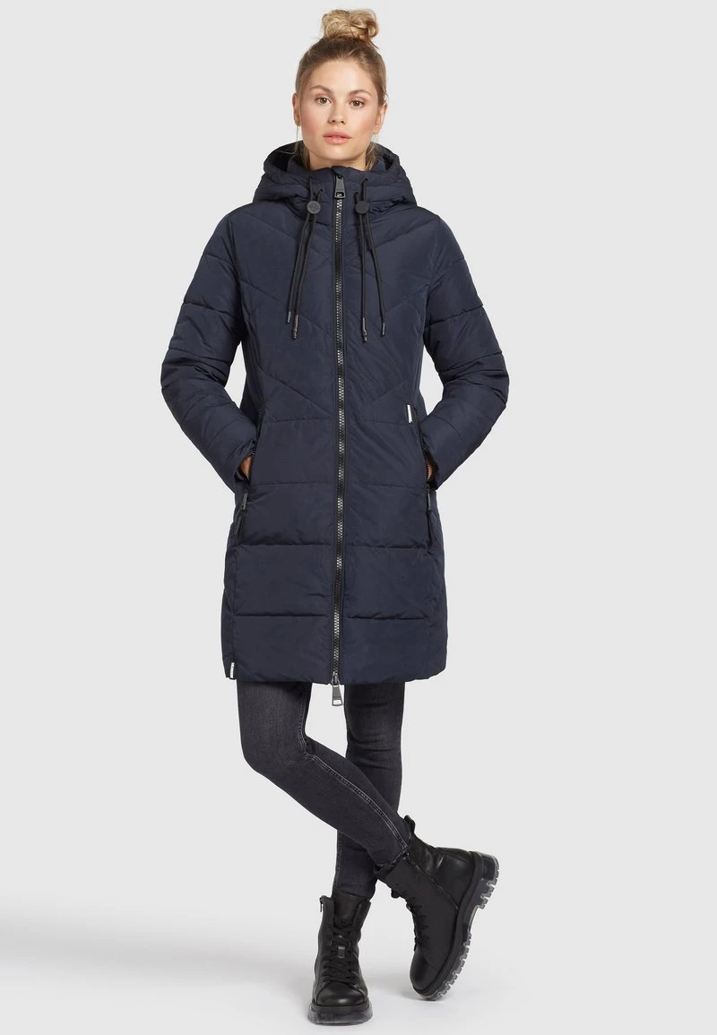 Khujo ELESSA2 - Cappotto Invernale - Dunkelblau, Donna 4 Khujo ELESSA2 - Cappotto Invernale - Dunkelblau, Donna - immagine 2