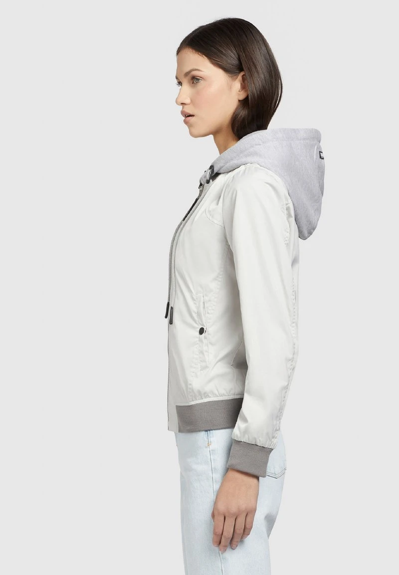 Khujo PERSEE - Giacca Leggera - Hellgrau, Donna 6 Khujo PERSEE - Giacca Leggera - Hellgrau, Donna - immagine 4