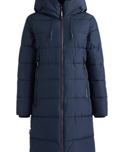 Khujo JILIAS - Cappotto Invernale - Dunkelblau, Donna -Offerte khujo Negozio 0fb41e4cf81a4536b8bdd5c3b3c7018a