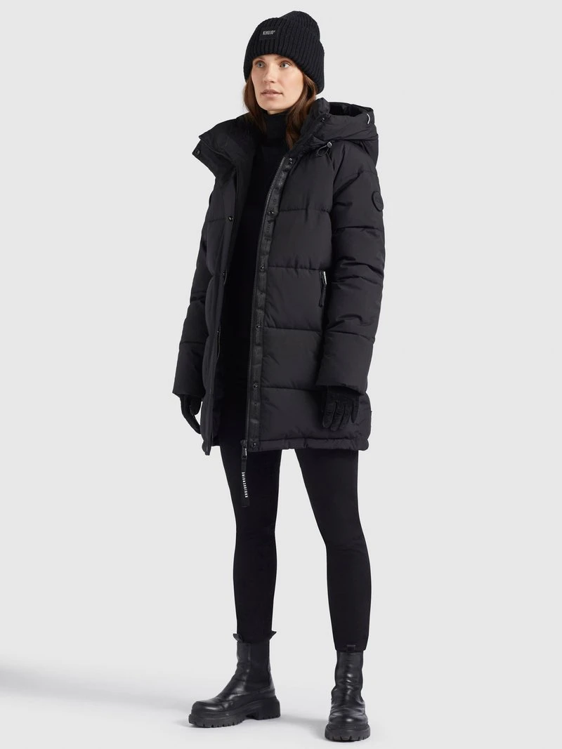 Khujo DORASI - Cappotto Invernale - Schwarz, Donna 4 Khujo DORASI - Cappotto Invernale - Schwarz, Donna - immagine 2