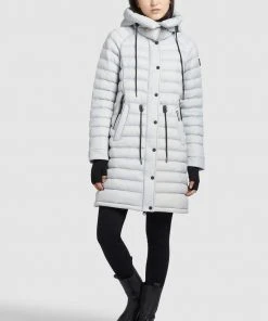 Khujo MANTEL NIANA SHINE - Cappotto Invernale - Hellgrau, Donna 17 Khujo MANTEL NIANA SHINE - Cappotto Invernale - Hellgrau, Donna -Offerte khujo Negozio 11585738fbfa48349d238170b36c0cfd