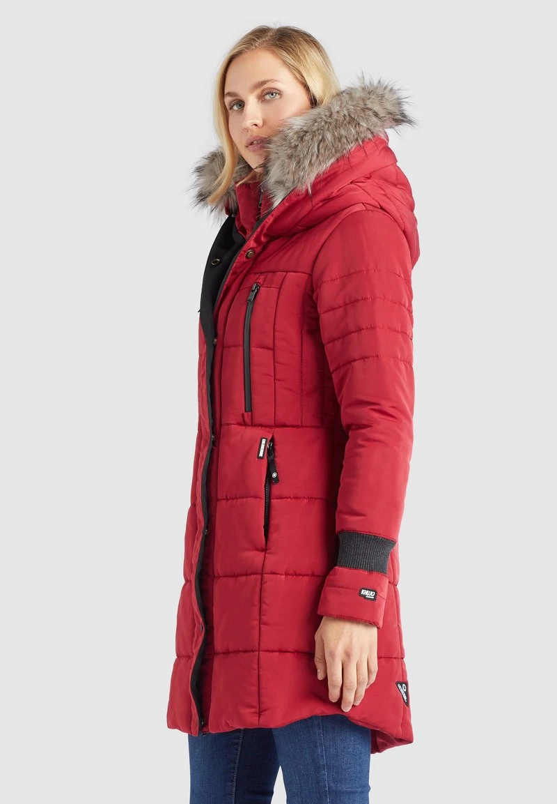 Khujo NIAMH - Cappotto Invernale - Rot, Donna 7 Khujo NIAMH - Cappotto Invernale - Rot, Donna - immagine 5