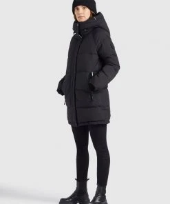 Khujo DORASI - Cappotto Invernale - Schwarz, Donna 11 Khujo DORASI - Cappotto Invernale - Schwarz, Donna -Offerte khujo Negozio 13c4efb46ed24b7badb6b128f21294d5