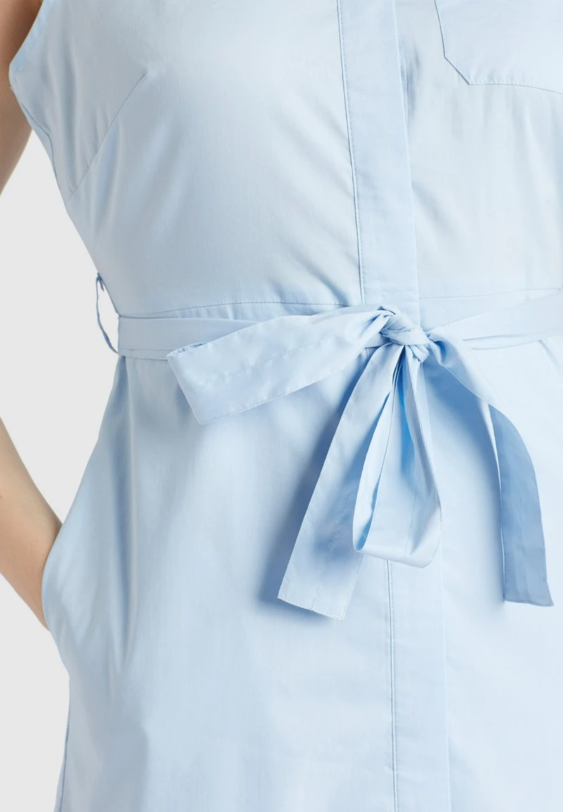 Khujo THERES - Abito A Camicia - Hellblau, Donna 8 Khujo THERES - Abito A Camicia - Hellblau, Donna - immagine 6