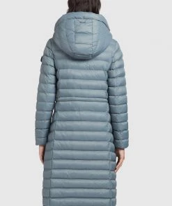 Khujo MIMI SHINE - Cappotto Invernale - Blaugrau, Donna -Offerte khujo Negozio 14c8be61427a4770bb102432ffe769fb