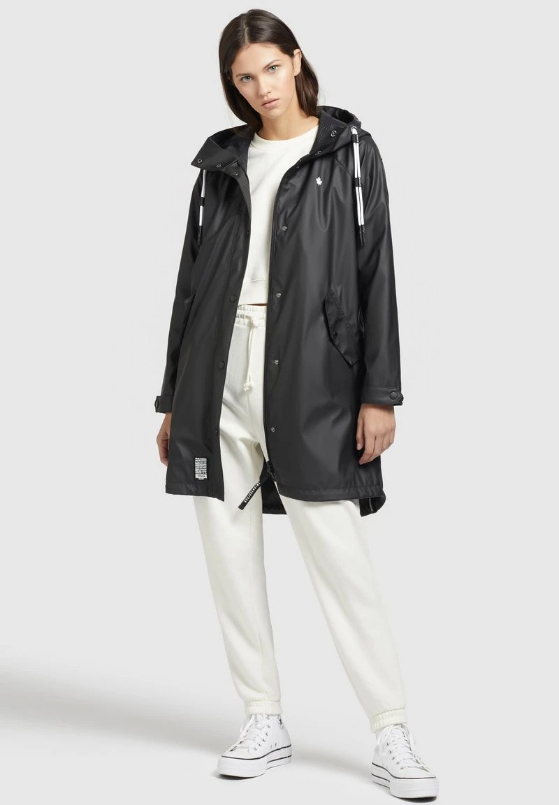 Khujo ODELIE - Impermeabile - Schwarz, Donna 7 Khujo ODELIE - Impermeabile - Schwarz, Donna - immagine 5