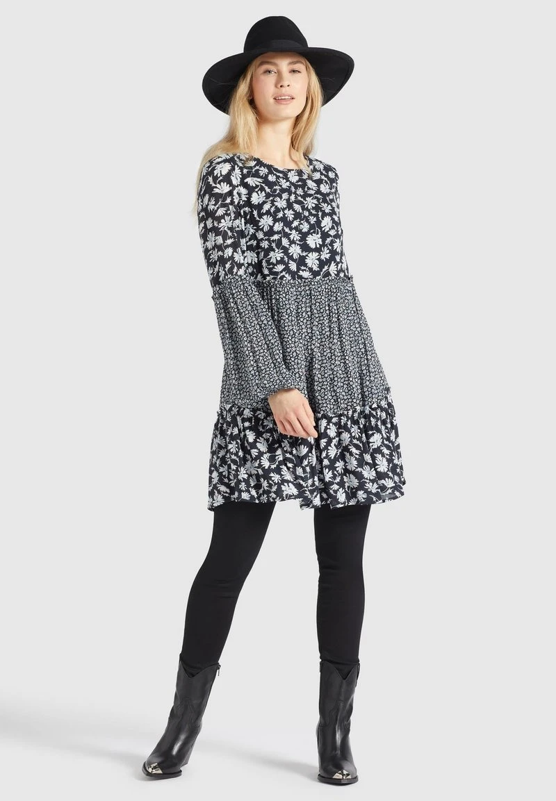 Khujo GRANATA - Vestito Estivo - Schwarz Weiß, Donna 9 Khujo GRANATA - Vestito Estivo - Schwarz Weiß, Donna - immagine 7