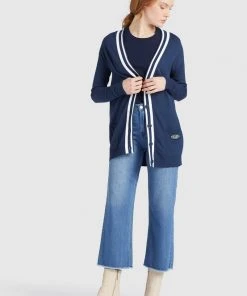 Khujo MAMSA - Cardigan - Dark Blue, Donna 13 Khujo MAMSA - Cardigan - Dark Blue, Donna -Offerte khujo Negozio 15fed53e2668438f933911190674e3b7