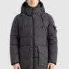 Khujo RIDLEY2 - Cappotto Invernale - Dunkelgrau, Uomo -Offerte khujo Negozio 161652910c17427e803cb15722b2cab9