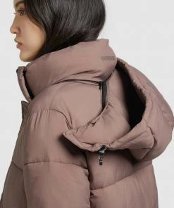 Khujo CORINNA MATT - Cappotto Invernale - Altrosa, Donna -Offerte khujo Negozio 163c9d657c1b4838a91d23253eb26fc7