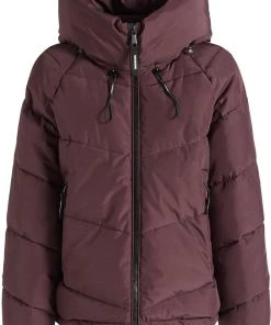 Khujo ESILA - Giacca Invernale - Weinrot, Donna -Offerte khujo Negozio 16681f361c254a72b307d564cf923dd7