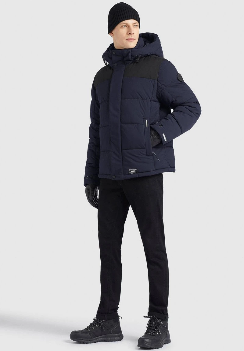 Khujo HELSINKI - Giacca Invernale - Dunkelblau, Uomo 6 Khujo HELSINKI - Giacca Invernale - Dunkelblau, Uomo - immagine 4