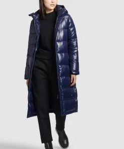 Khujo CORINNA SHINY - Cappotto Invernale - Dunkelblau Glänzend, Donna 12 Khujo CORINNA SHINY - Cappotto Invernale - Dunkelblau Glänzend, Donna -Offerte khujo Negozio 17878acfaeda4e0596d8b1b9c06c02be