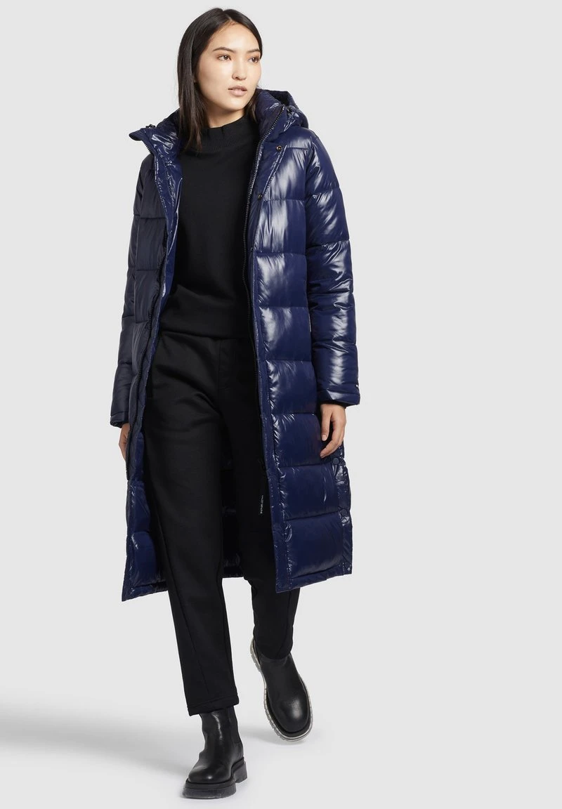 Khujo CORINNA SHINY - Cappotto Invernale - Dunkelblau Glänzend, Donna 4 Khujo CORINNA SHINY - Cappotto Invernale - Dunkelblau Glänzend, Donna - immagine 2