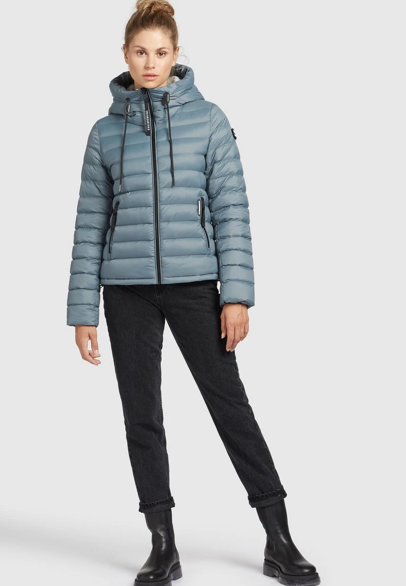 Khujo LOVINA2 SHINE - Giacca Leggera - Blaugrau, Donna 4 Khujo LOVINA2 SHINE - Giacca Leggera - Blaugrau, Donna - immagine 2