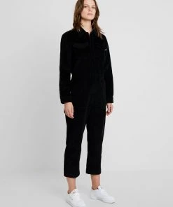 Khujo JACKATA - Tuta Jumpsuit - Black, Donna