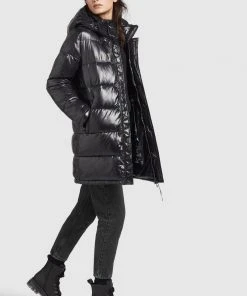 Khujo WENCKE SHINY - Giacca Invernale - Schwarz, Donna 14 Khujo WENCKE SHINY - Giacca Invernale - Schwarz, Donna -Offerte khujo Negozio 1879aa1474864e698c6854a4d30af0e3