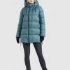 Khujo NIDALEE - Cappotto Invernale - Blaugrau, Donna -Offerte khujo Negozio 1920a8f0b36f432c805114509a8d8587